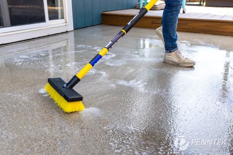 Coated patio